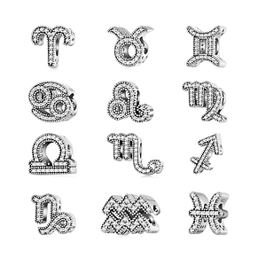 S925 Exquisite Zodiac Constellation Charms | Go Glam Girl jewelry shop