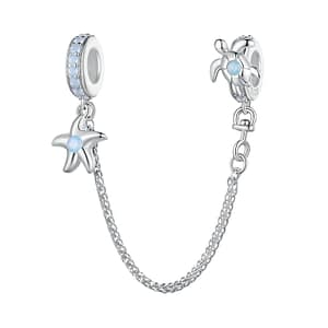 S925 Underwater World Safety Chain | Underwater World Charms Collection | Go Glam Girl jewelry shop
