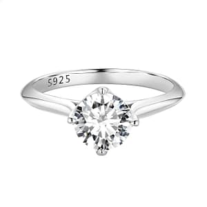 S925 Timeless Simplicity Moissanite Ring - 1.0CT | Moissanite Jewelry | Go Glam Girl jewelry shop