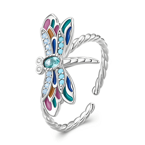 S925 Dragonfly Ring | Go Glam Girl jewelry shop