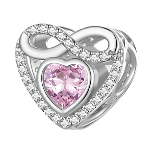 S925 Eternal Motherly Love Heart Charm | Motherly Love Collection | Go Glam Girl jewelry shop