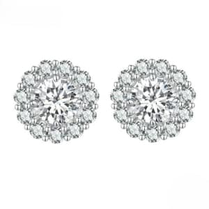 S925 Detachable Flower Moissanite Stud Earrings | Go Glam Girl jewelry shop