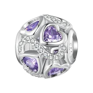 Infinite Love Charm | Infinite Love Charms Collection | Go Glam Girl jewelry shop