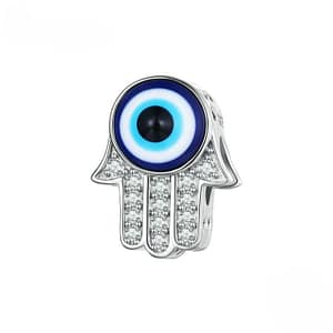 Fatima Hand Evil Eye Charm | Go Glam Girl Shop