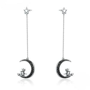Moon Witch Dangle Earrings | Go Glam Girl
