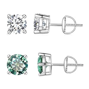 S925 Classic Moissanite Stud Earrings | Go Glam Girl jewelry shop