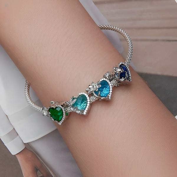 Embracing November’s Warm Glow: Yellow Topaz and Chrysanthemums 16 S925 Heart & Flower Birthstone Charm | Go Glam Girl jewelry shop