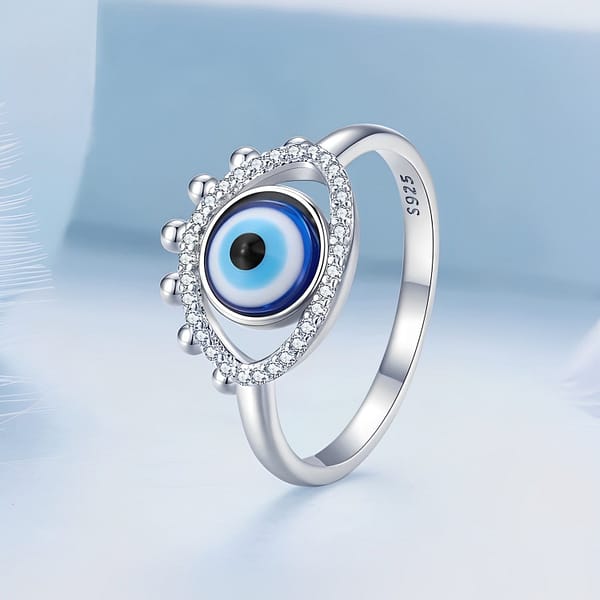 The power of Evil Eye and Hamsa symbols: protecting yourself and your loved ones 26 S925 Evil Eye Ring | Go Glam Girl jewelry shop