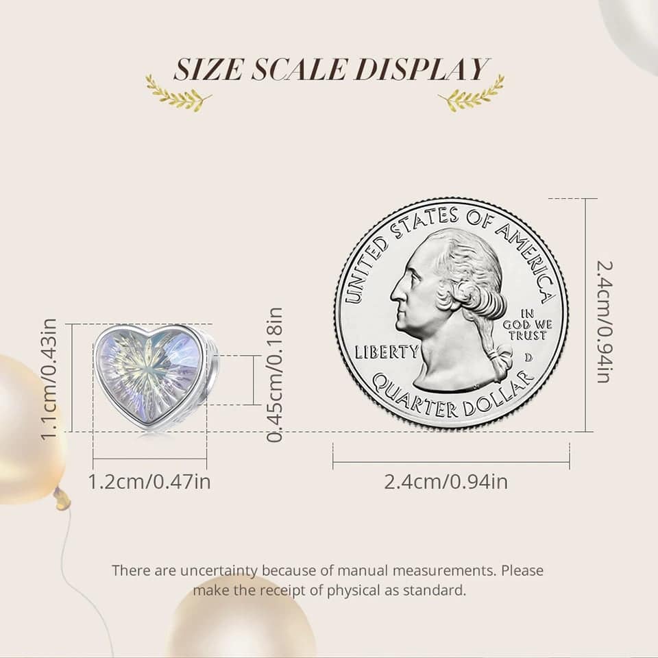 Shining Heart Charm for Pandora Bracelet | Wedding Day Gift | S925 Sterling Silver | Go Glam Girl 12 Shining Heart Charm for Pandora Bracelet | Wedding Day Gift | S925 Sterling Silver | Go Glam Girl - Our Wedding Charms collection includes a beautiful Shining Heart Charm that is sure to be a cherished addition to any charm bracelet. This charm is made from high quality sterling silver and features a sparkling transparent glass on the front. The back of the charm is engraved with a married couple and the text "My love," making it a truly sentimental and meaningful piece. It is the perfect way to add a touch of romance and sentimentality to any outfit. Whether you're a bride-to-be or simply a lover of all things romantic, this charming Shining Heart Charm is a must-have for your collection. It is a beautiful way to celebrate your love and commitment on your charm bracelet, and will be treasured for years to come. | 🚚 Free International Shipping 7-30 days | 🥇 Top Quality Product | 💎 100% S925 Sterling Silver | 🔄 30 days Money Back Guarantee | ❤️ Fast Customer Support | 🛡️ 100% Safe & Secure checkout