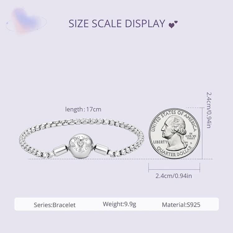 Infinite Love Charm Bracelet | S925 Sterling Silver | Go Glam Girl 10 Infinite Love Charm Bracelet | Infinite Love Charms Collection | Go Glam Girl jewelry shop