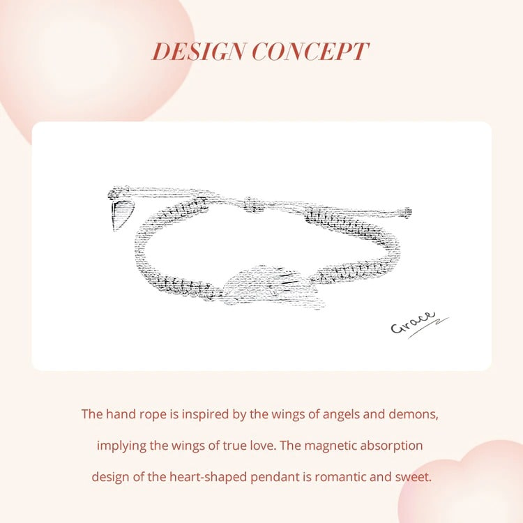 Angel Wing Rope Bracelet 10 Angel Wing Rope Bracelet | Angel & Demon Lovers Collection | Go Glam Girl Jewelry shop