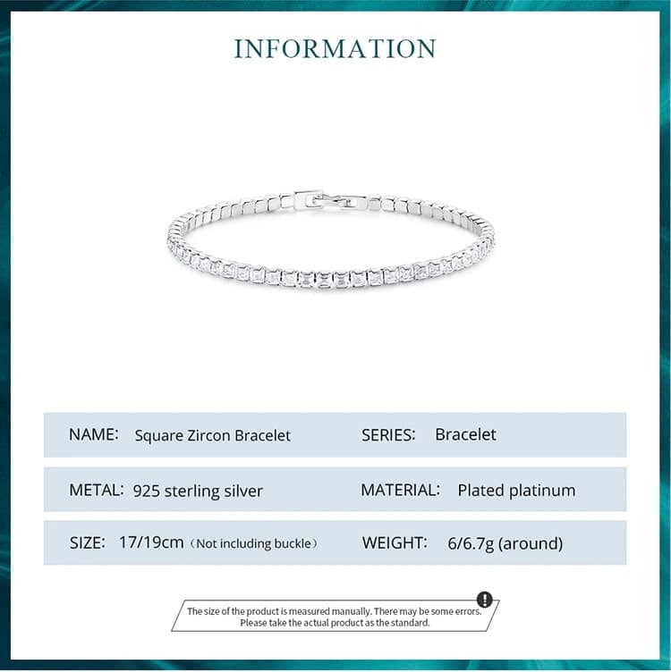 Classic Tennis Bracelet | S925 Sterling Silver | Go Glam Girl 10 Classic Tennis Bracelet | Go Glam Girl jewelry shop