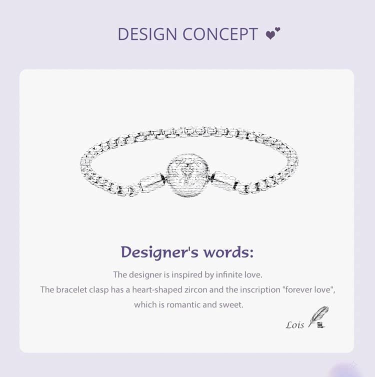 Infinite Love Charm Bracelet | S925 Sterling Silver | Go Glam Girl 8 Infinite Love Charm Bracelet | Infinite Love Charms Collection | Go Glam Girl jewelry shop