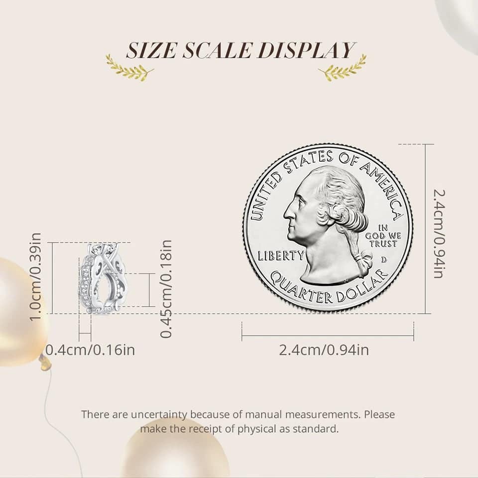 Engagement Ring Charm for Pandora Bracelet | Wedding Day Gift | S925 Sterling Silver | Go Glam Girl 12 Engagement Ring Charm | Wedding Series | Go Glam Girl jewelry shop