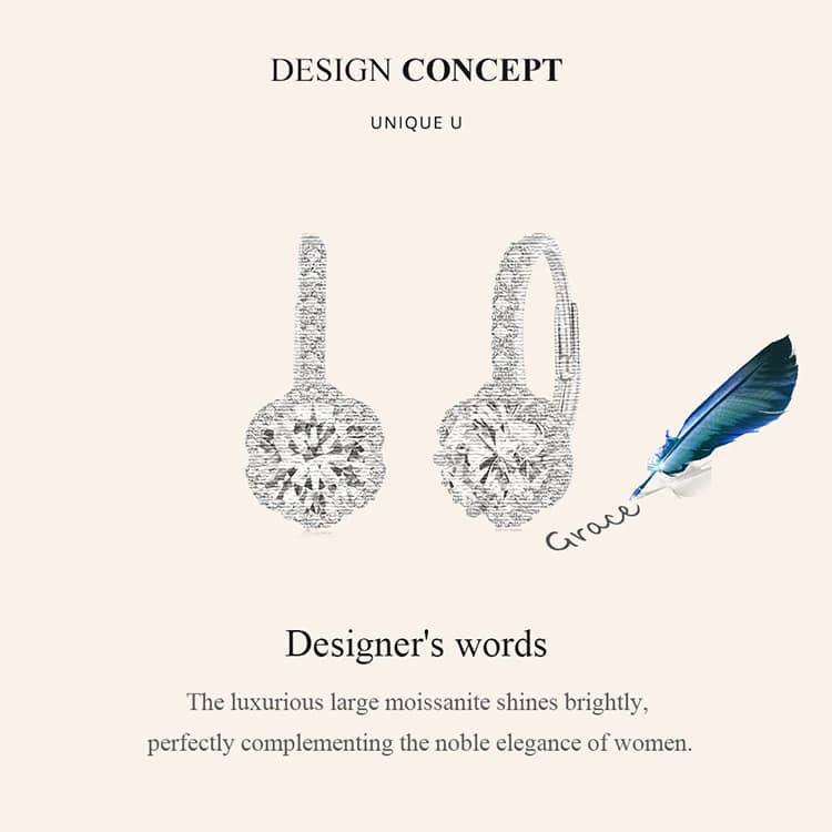 Delicate Round Moissanite Hoop Earrings 10 S925 Delicate Round Moissanite Hoop Earrings | Fine Jewelry | Go Glam Girl jewelry shop