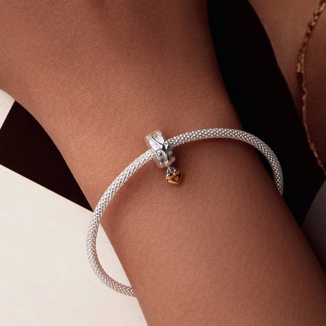 Mom Tree of Life Clip Charm for Pandora Bracelet | S925 Sterling Silver | Go Glam Girl 4 Sterling silver Mom Tree of Life Clip Charm with cubic zirconia stones, perfect for bracelets and necklaces, symbolizing family love and strength.